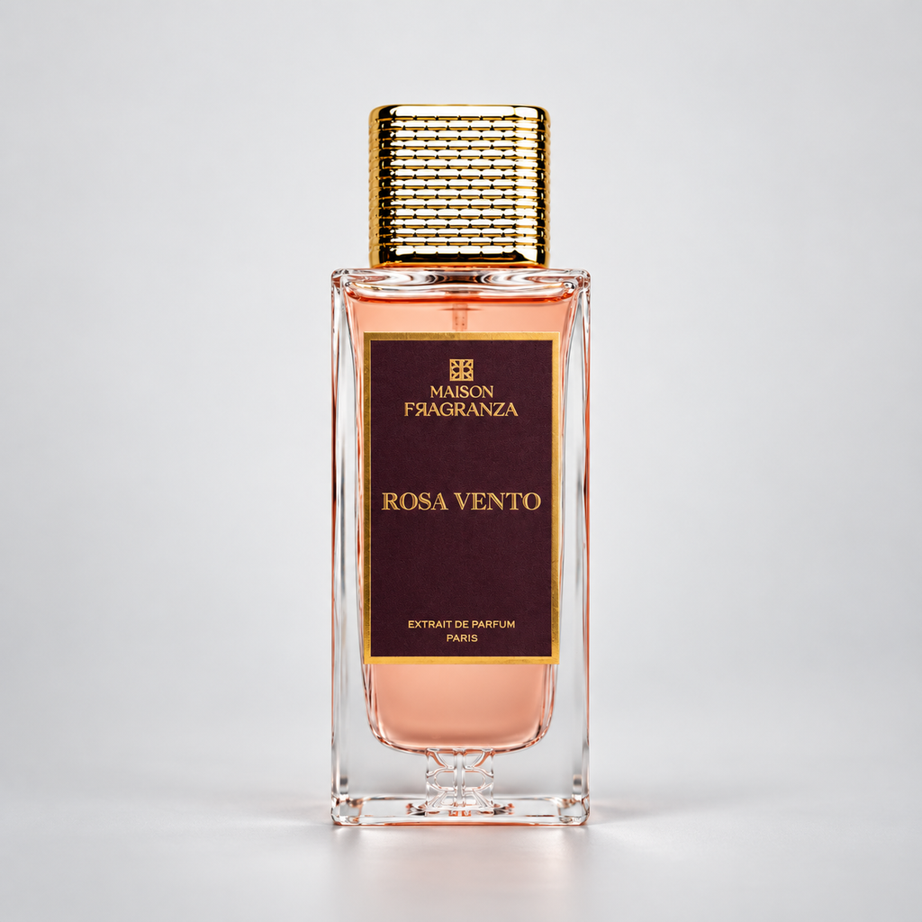 Rosa Vento de Maison Fragranza, flacon de face