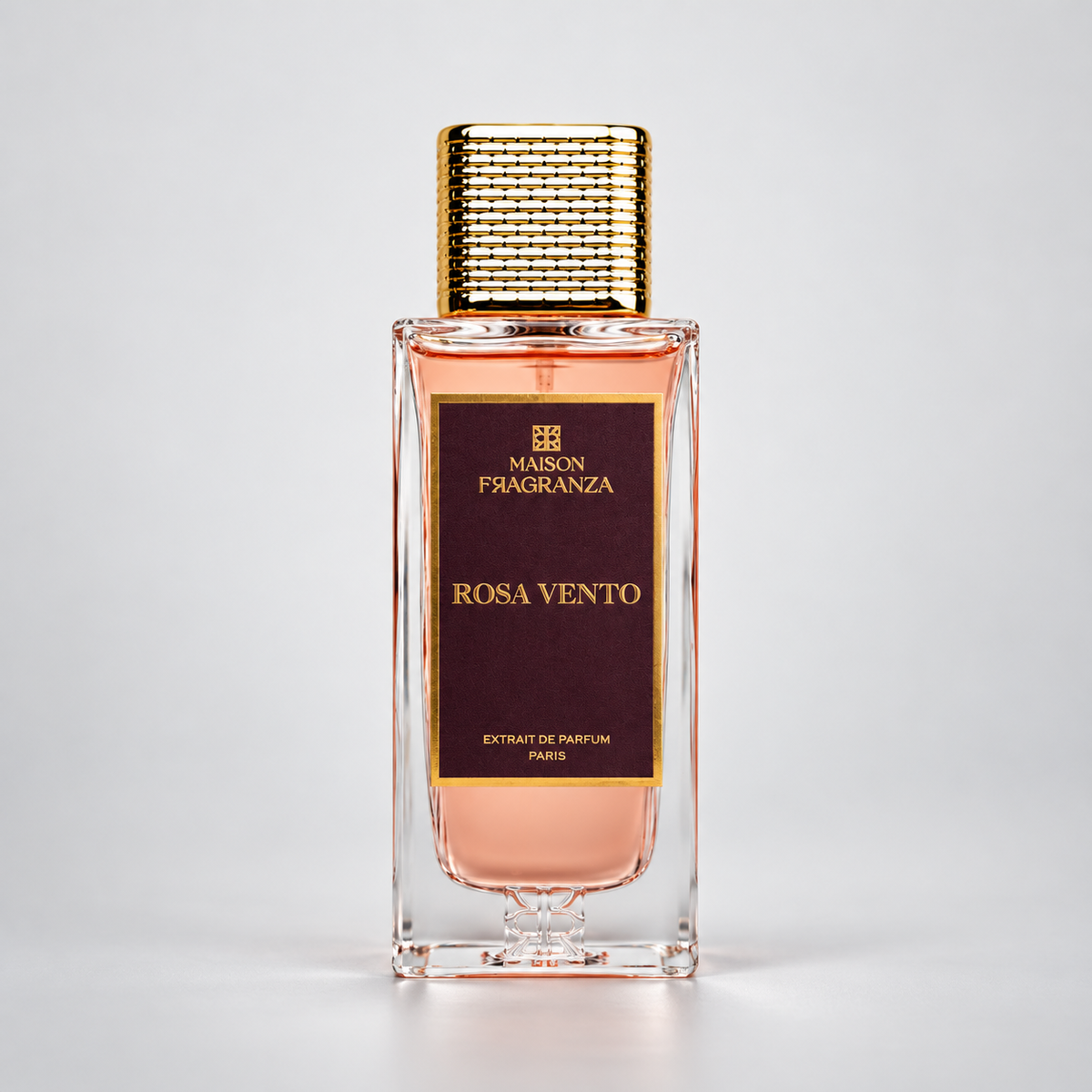 Rosa Vento de Maison Fragranza, flacon de face